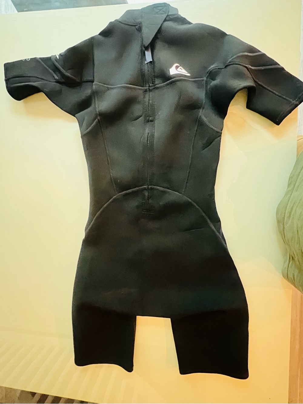 Quiksilver Black Short Sleeve (shorts) Wetsuit One Piece